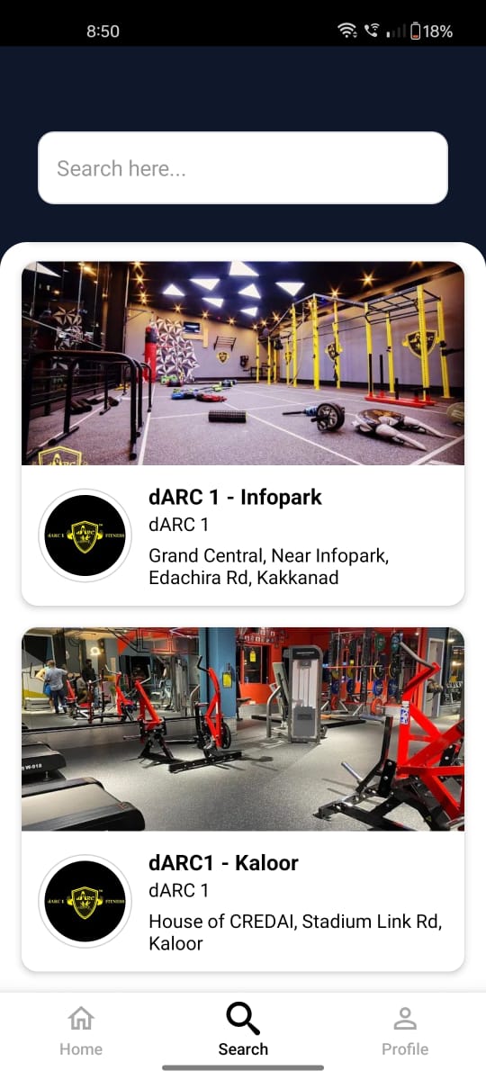 Flex Genie App Screens